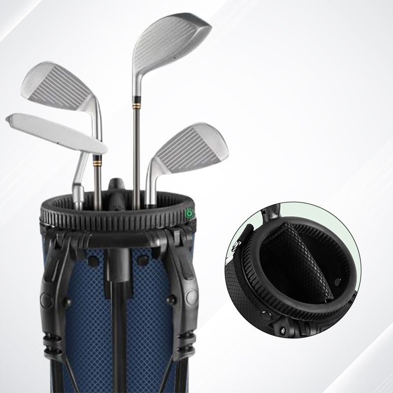 Stand-Up Golf Bag Large Capacity Portable Polyester Golf Club Carrier