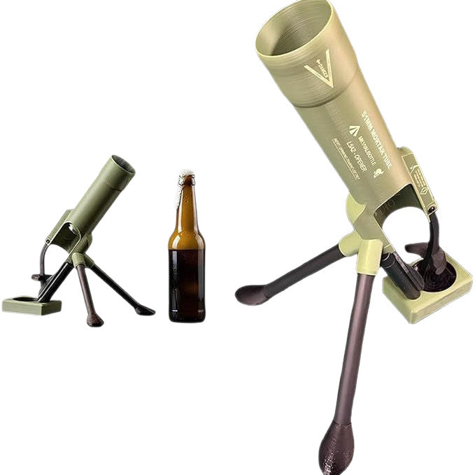 Beer Bottle Mortar Bottle Opener Mortar-Style Beer Bottle Opener