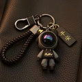 High-end space bear keychain