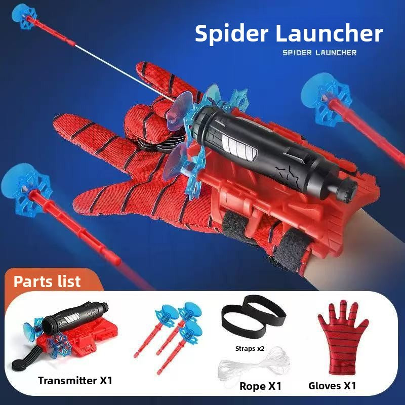 Spider Web Suction Cup Launcher Toy
