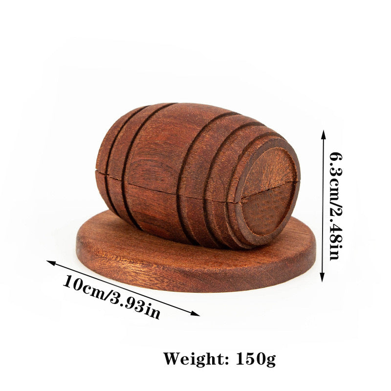 Wooden Barrel Cocktail Smoker