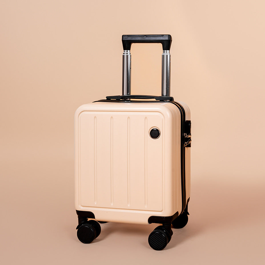 Lightweight Carry-On Suitcase with Silent Wheels