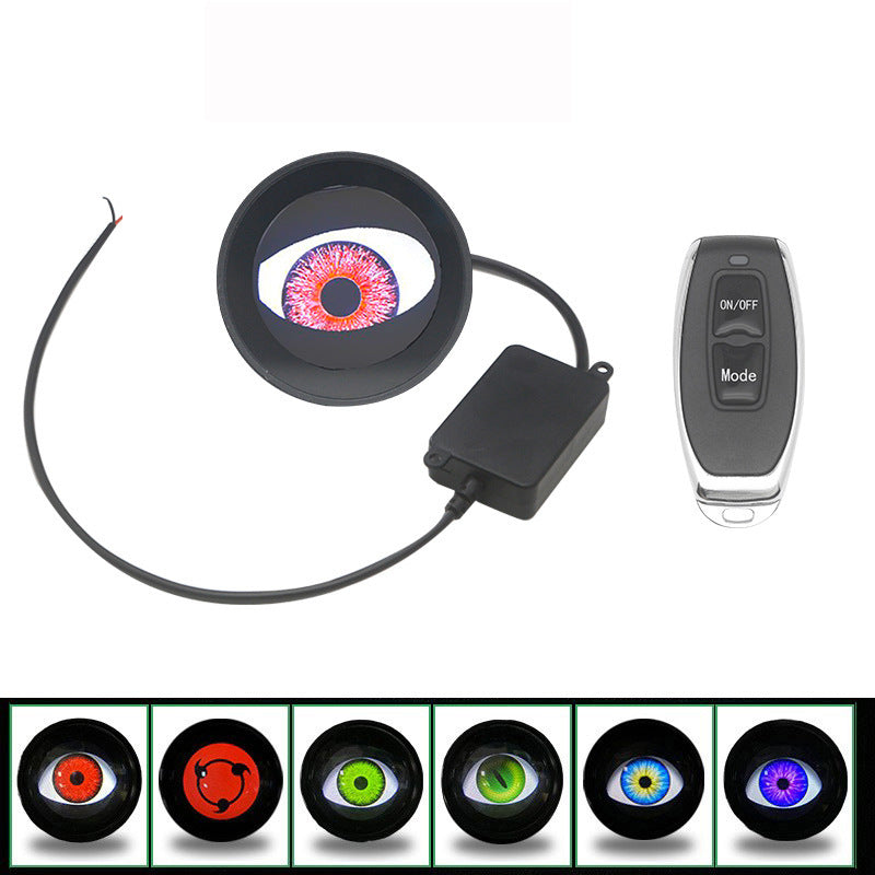 Universal Dynamic Devil Eye LED Car Lens Decorative Ambient Light