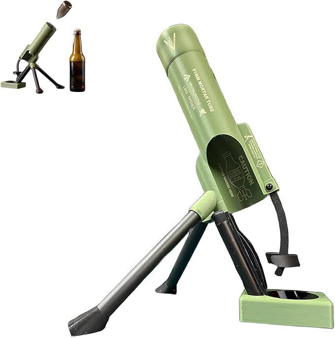 Beer Bottle Mortar Bottle Opener Mortar-Style Beer Bottle Opener