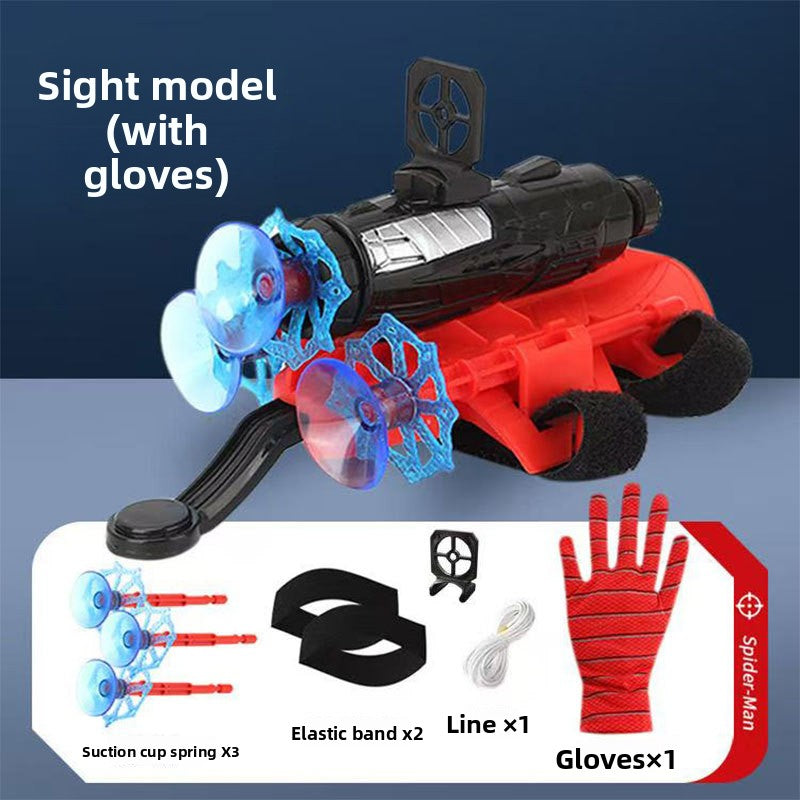 Spider Web Suction Cup Launcher Toy