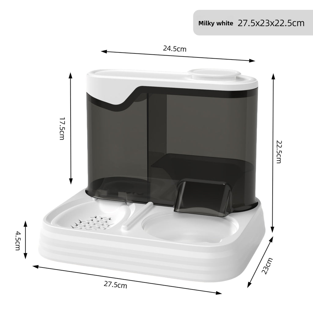 Automatic Cat Water and Food Feeder