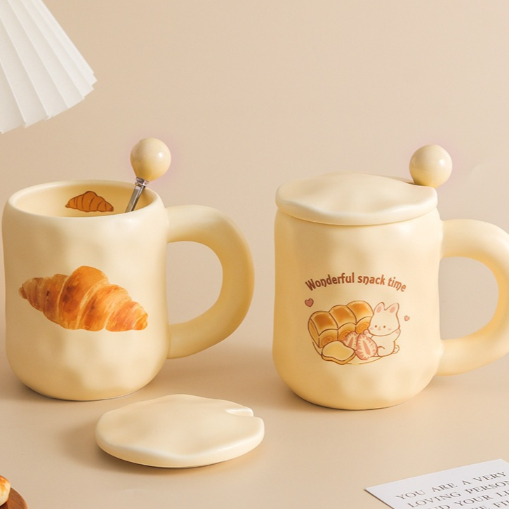 Lovely Milk Cup Bread Mug