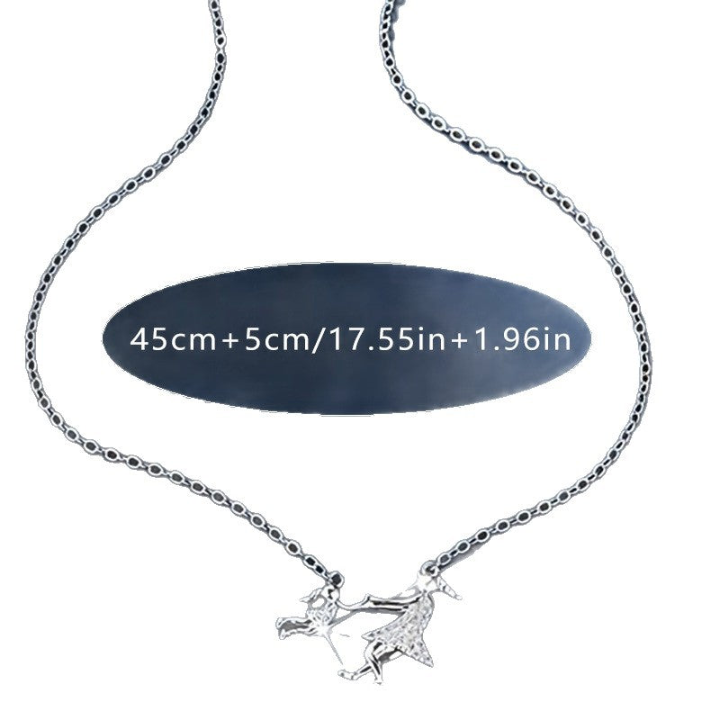 Creative Mother Daughter Pendant Necklace