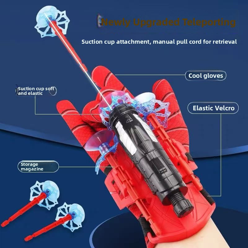 Spider Web Suction Cup Launcher Toy