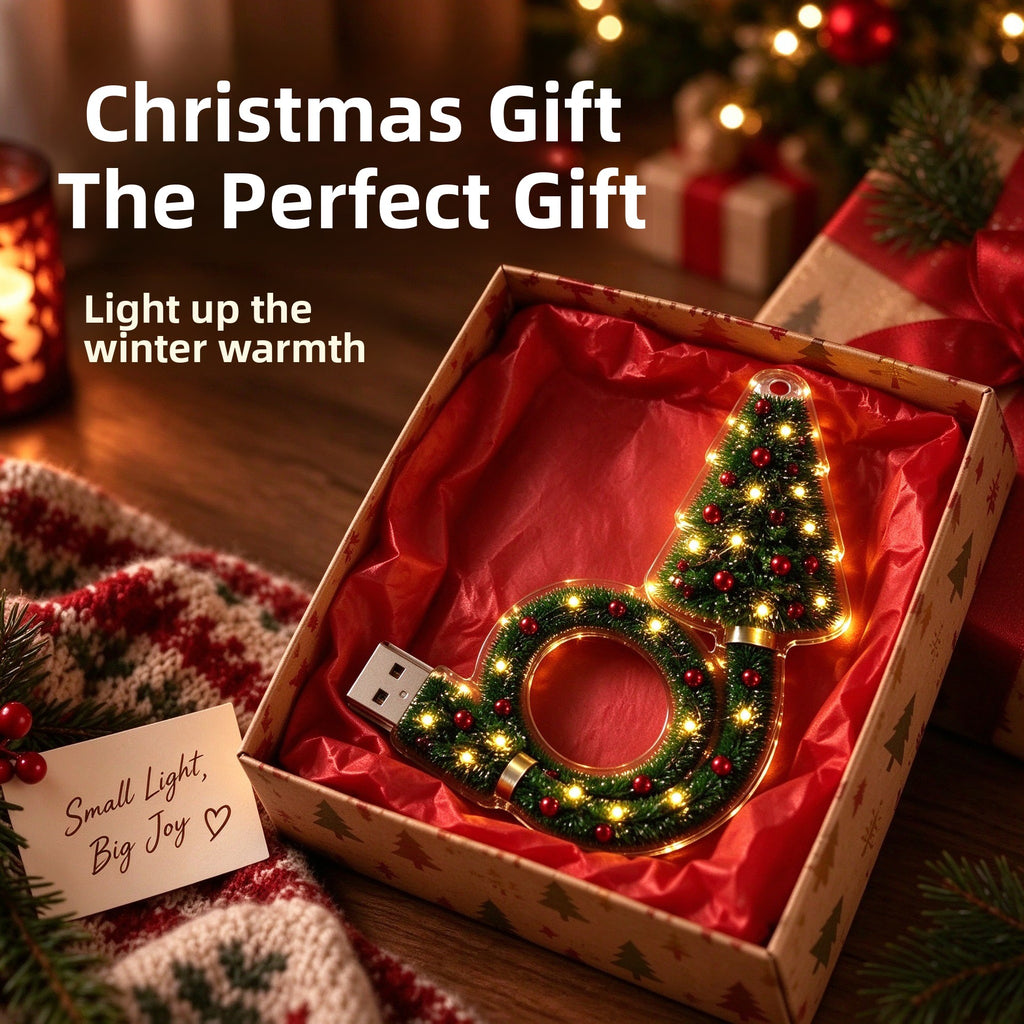USB Christmas Tree Projection lamp