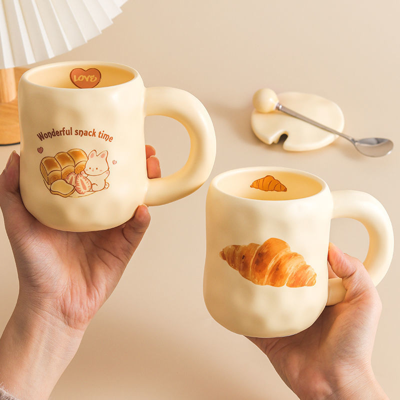 Lovely Milk Cup Bread Mug