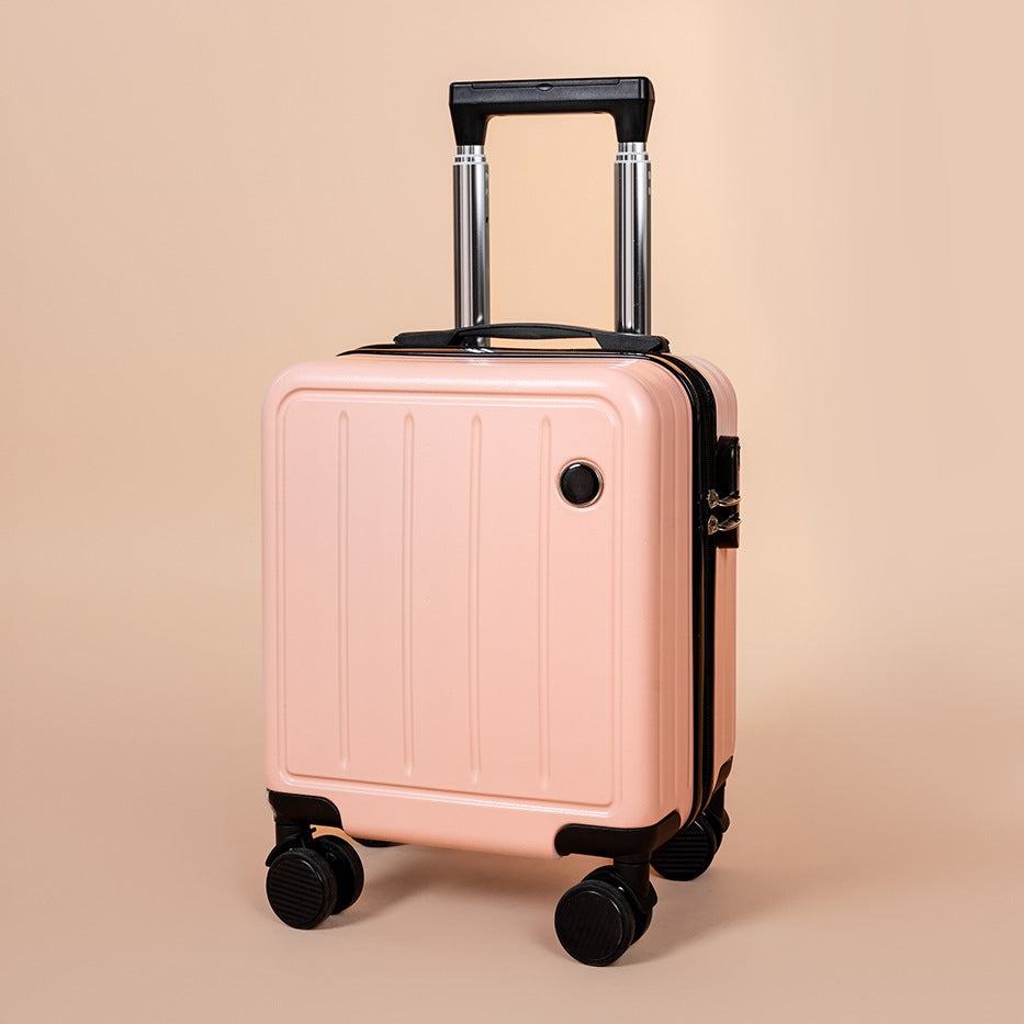 Lightweight Carry-On Suitcase with Silent Wheels