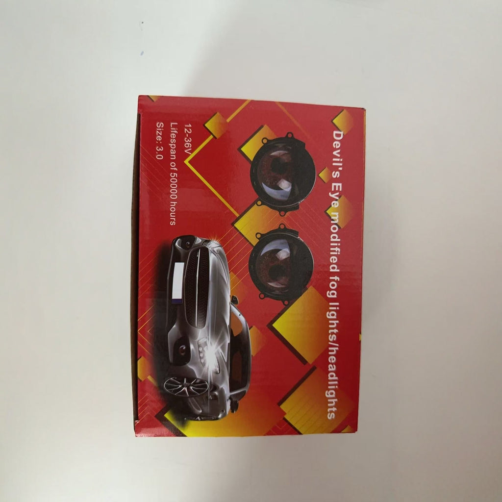 Universal Dynamic Devil Eye LED Car Lens Decorative Ambient Light