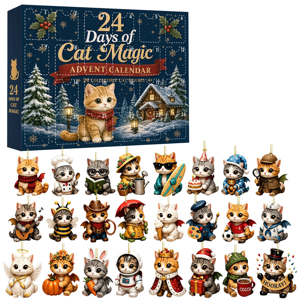 Advent Calendar Blind Box Christmas Countdown Surprise Gift