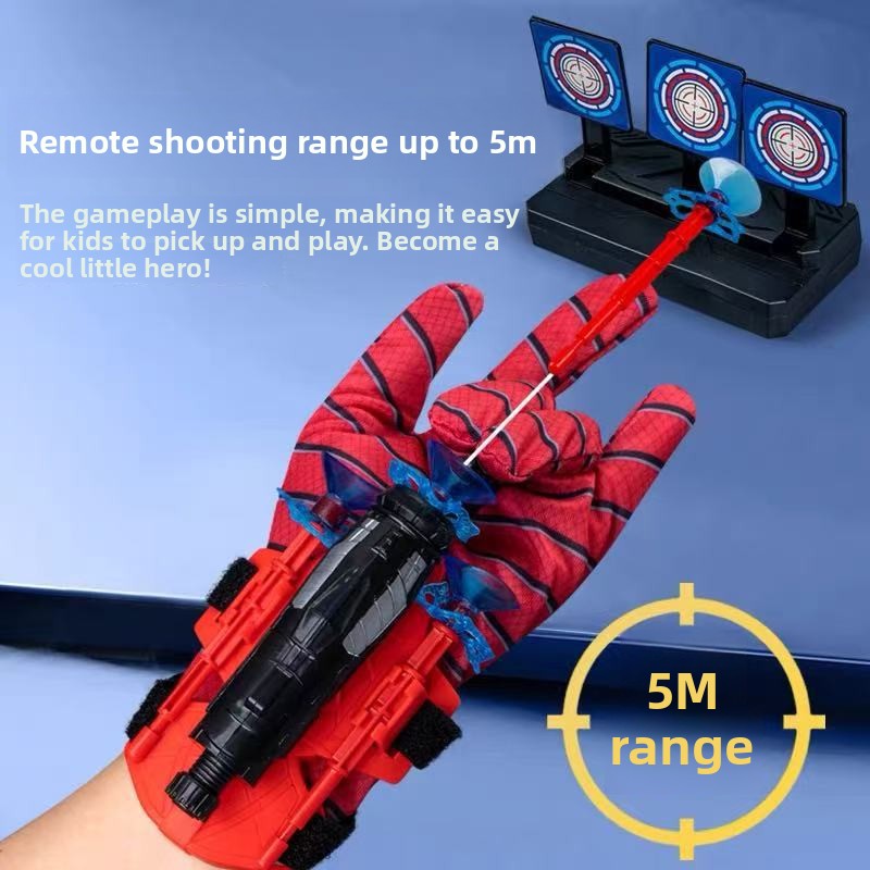 Spider Web Suction Cup Launcher Toy
