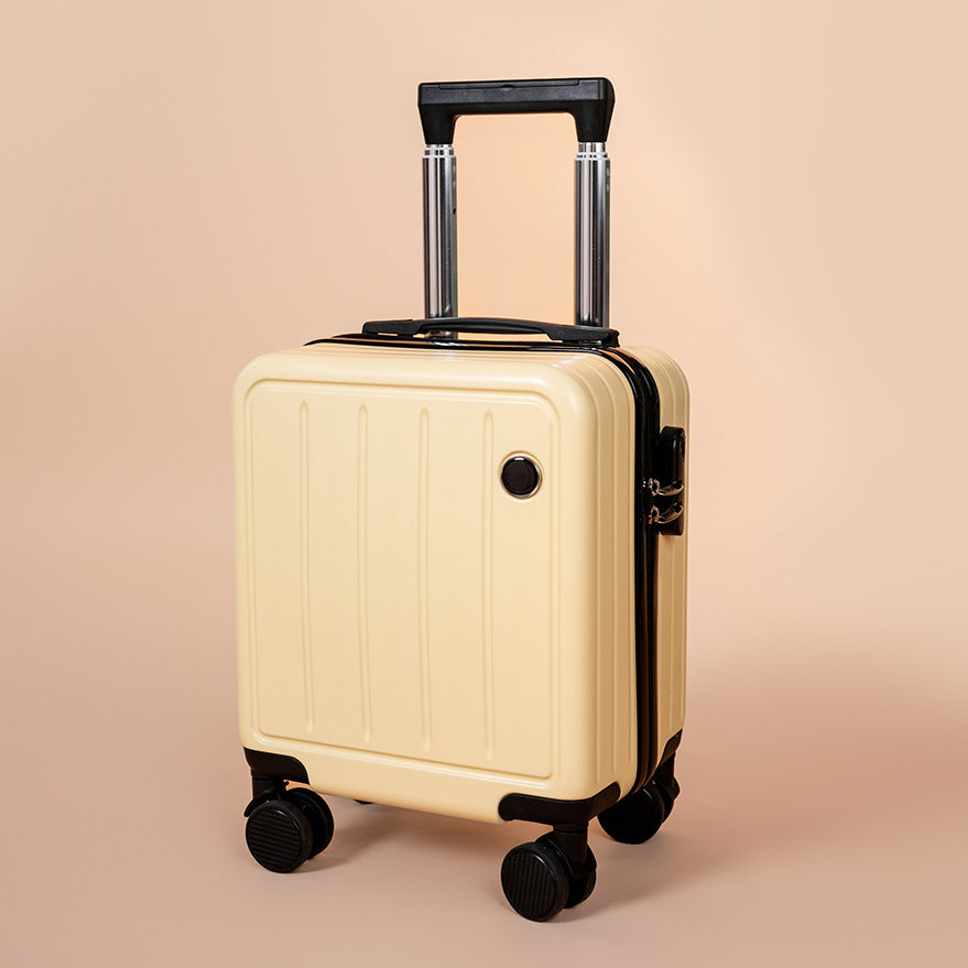 Lightweight Carry-On Suitcase with Silent Wheels