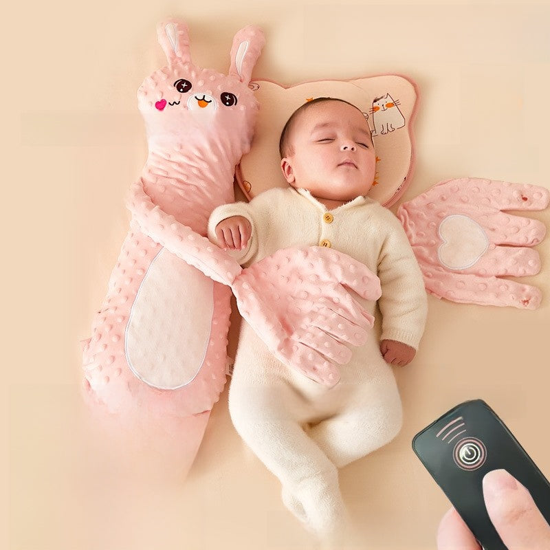 Baby soothing dinosaur velvet toy baby sleeping pillow